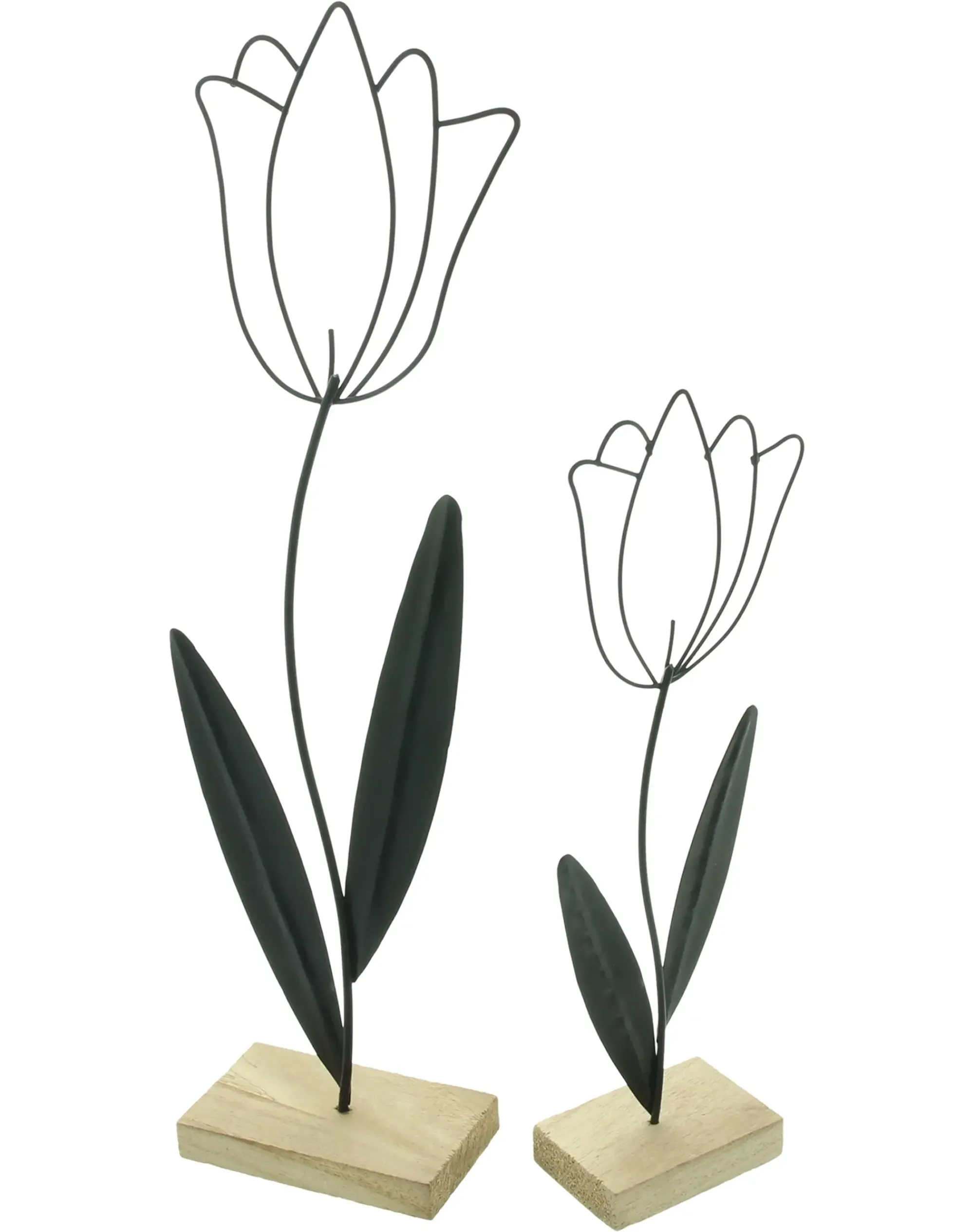 Dekosäulen|Frank Handels GmbH & Co. KG Tulpe "Modern", 2er Set