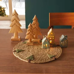 Weihnachtliche Tischwäsche|Frank Handels GmbH & Co. KG Untersetzer "Tanne"