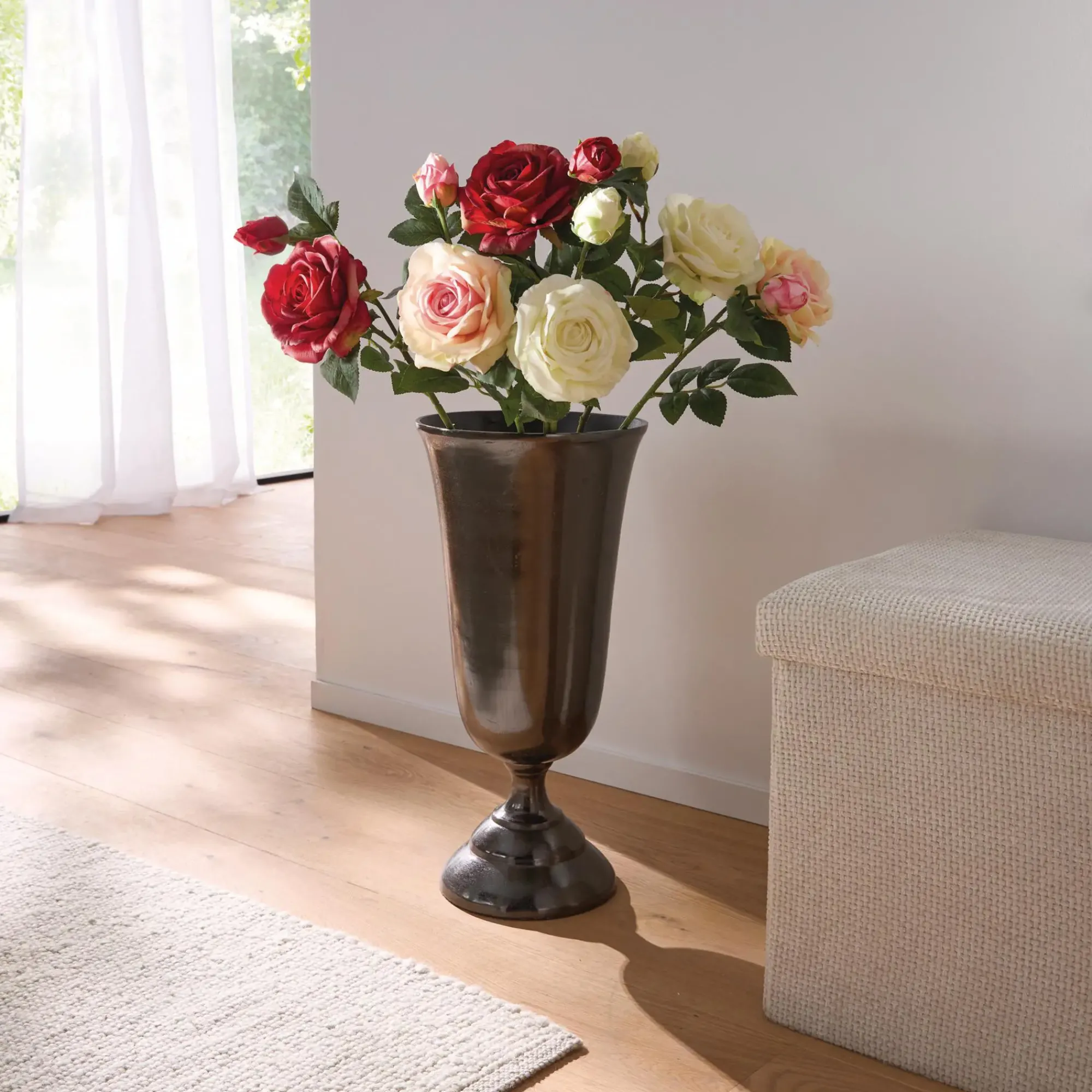 Dekovasen|Frank Handels GmbH & Co. KG Vase "Glossy Black"