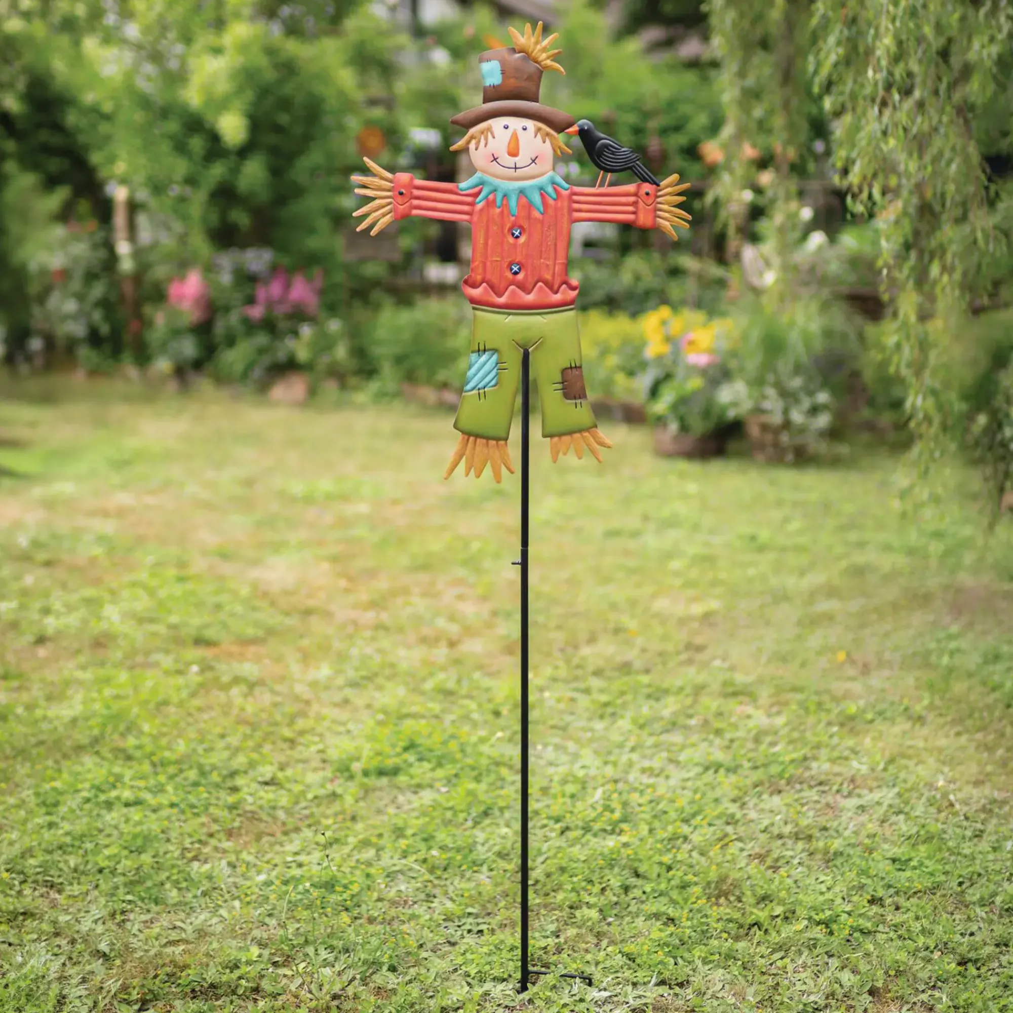 Herbstgarten|Frank Handels GmbH & Co. KG Vogelscheuche "Herr Amsel"