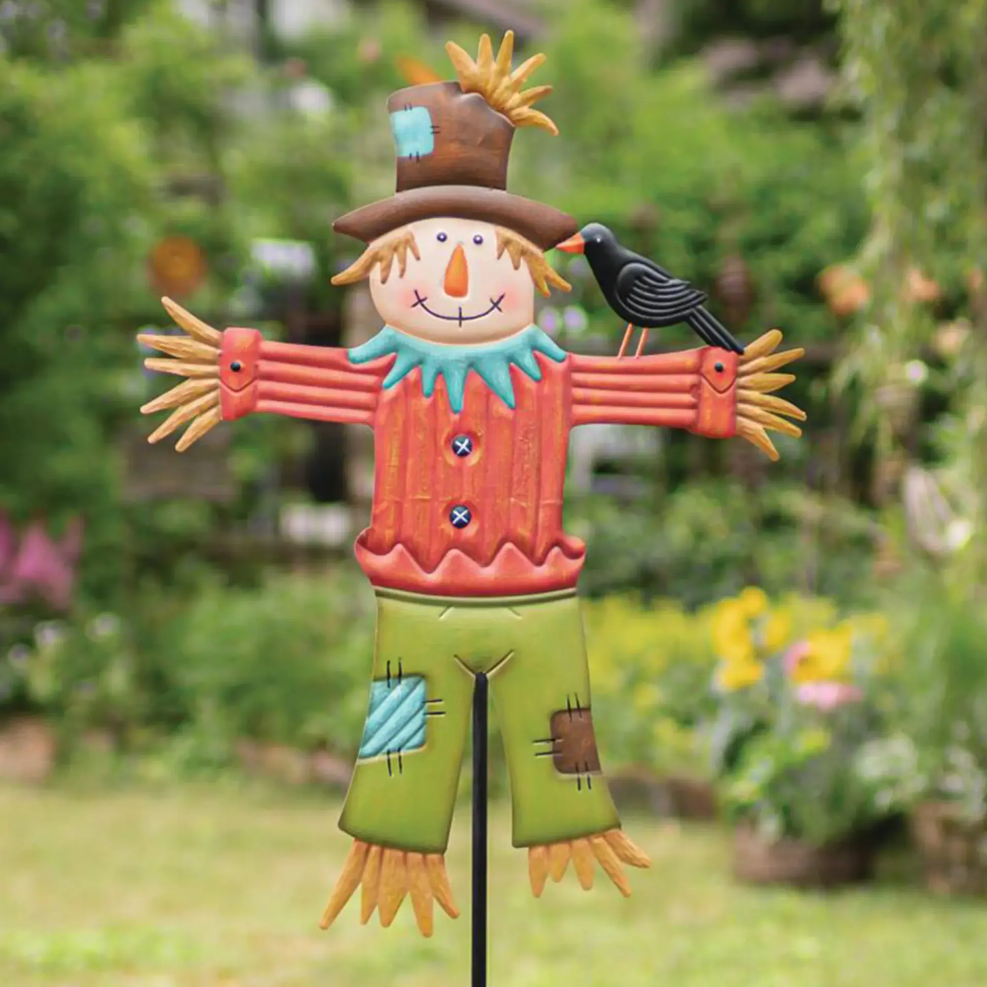 Herbstgarten|Frank Handels GmbH & Co. KG Vogelscheuche "Herr Amsel"
