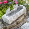Gartenfiguren|Vogelhäuser & Vogeltränken|Frank Handels GmbH & Co. KG Vogeltränke "Baumstamm"