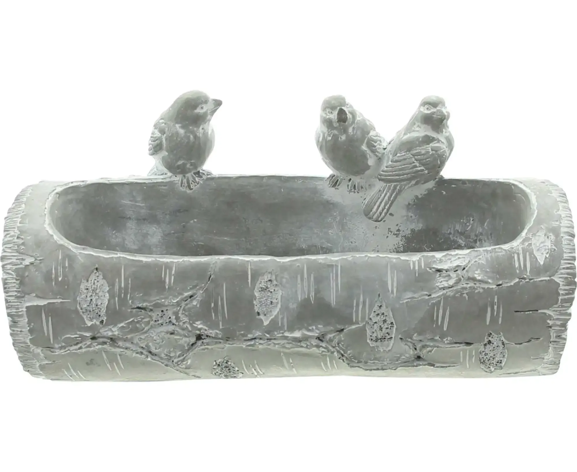 Gartenfiguren|Vogelhäuser & Vogeltränken|Frank Handels GmbH & Co. KG Vogeltränke "Baumstamm"