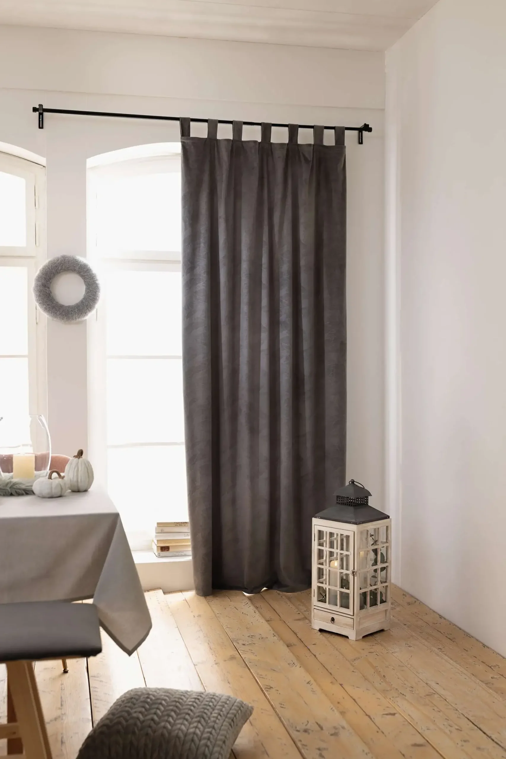 Fenstervorhänge|Frank Handels GmbH & Co. KG Vorhang "Samtblatt"