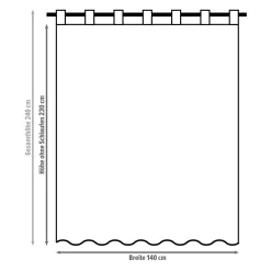 Fenstervorhänge|Frank Handels GmbH & Co. KG Vorhang