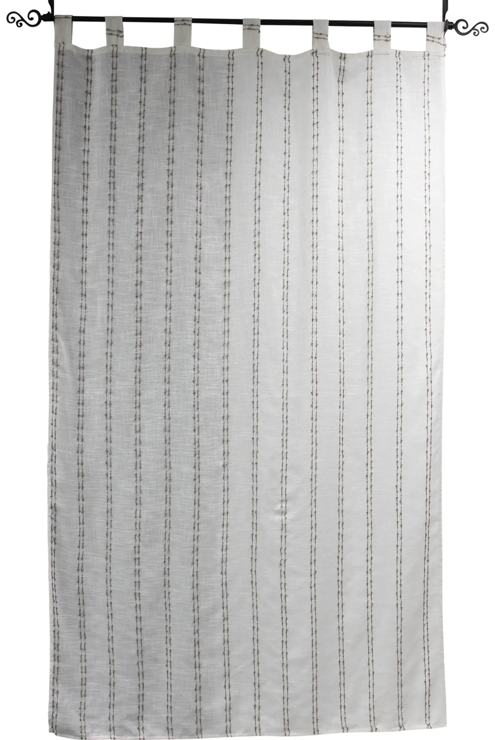 Fenstervorhänge|Frank Handels GmbH & Co. KG Vorhang "Webstreifen"