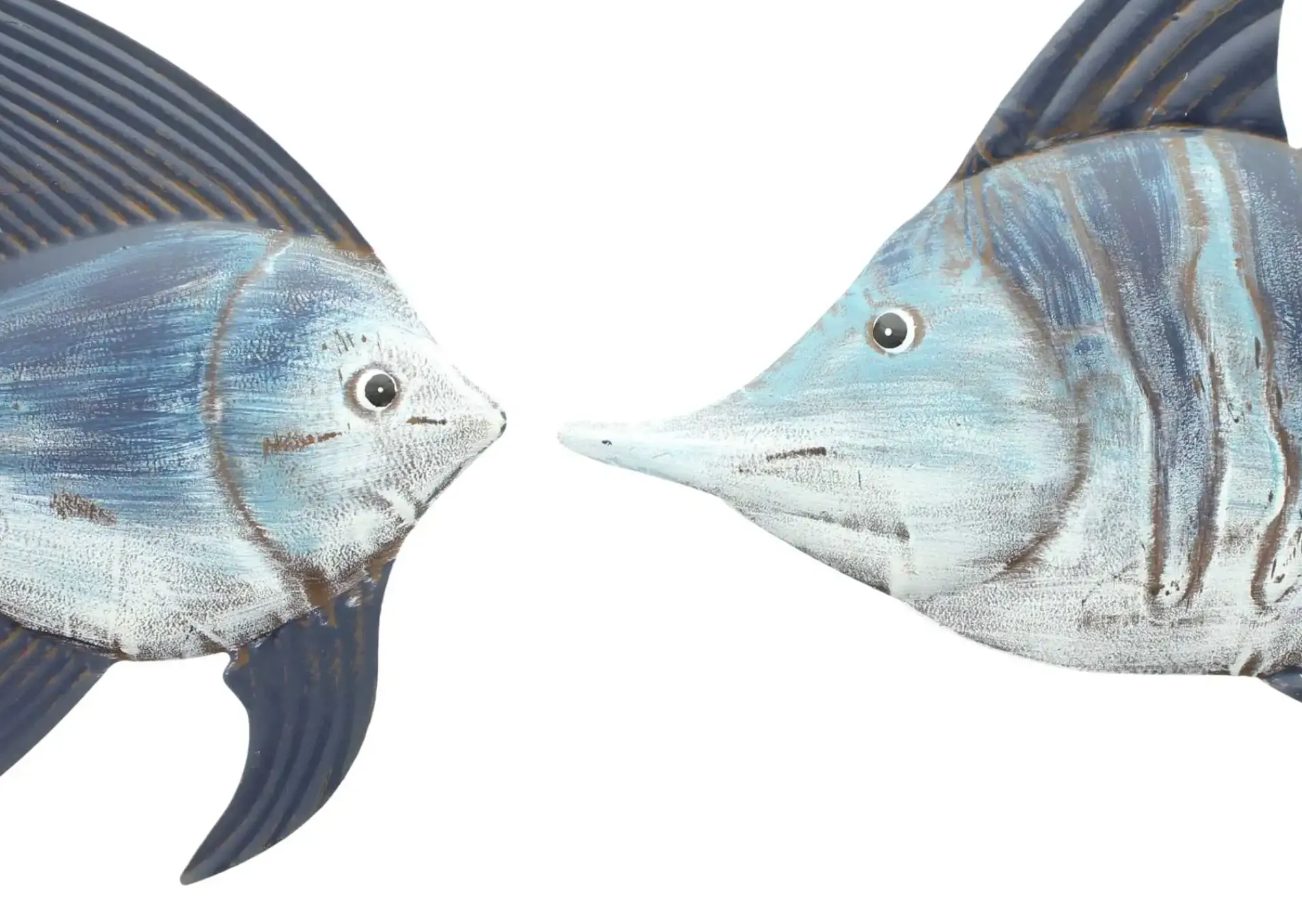 Wanddeko|Frank Handels GmbH & Co. KG Wanddeko "Fisch", 2er Set