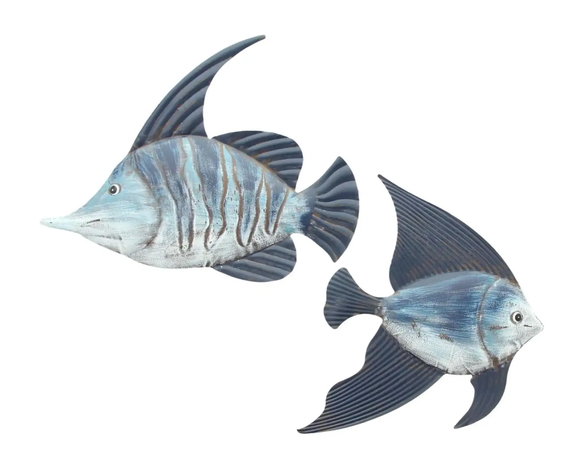 Wanddeko|Frank Handels GmbH & Co. KG Wanddeko "Fisch", 2er Set