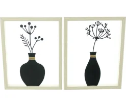 Bilder & Bilderrahmen|Wanddeko|Frank Handels GmbH & Co. KG Wanddeko "Vase", 2er Set