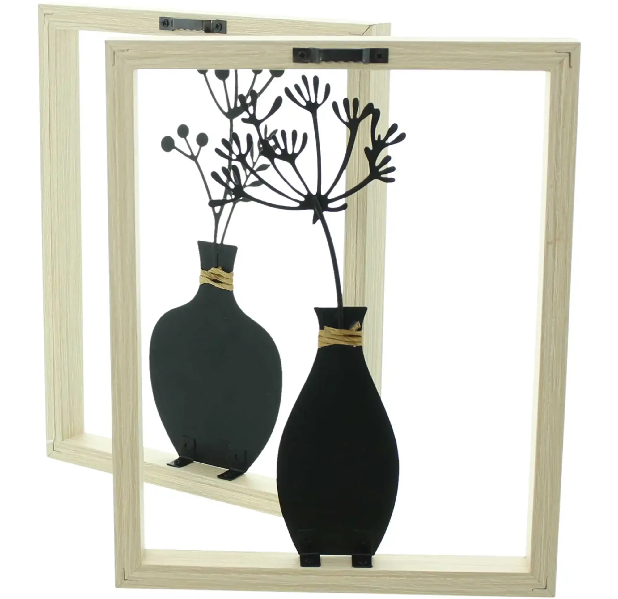 Bilder & Bilderrahmen|Wanddeko|Frank Handels GmbH & Co. KG Wanddeko "Vase", 2er Set