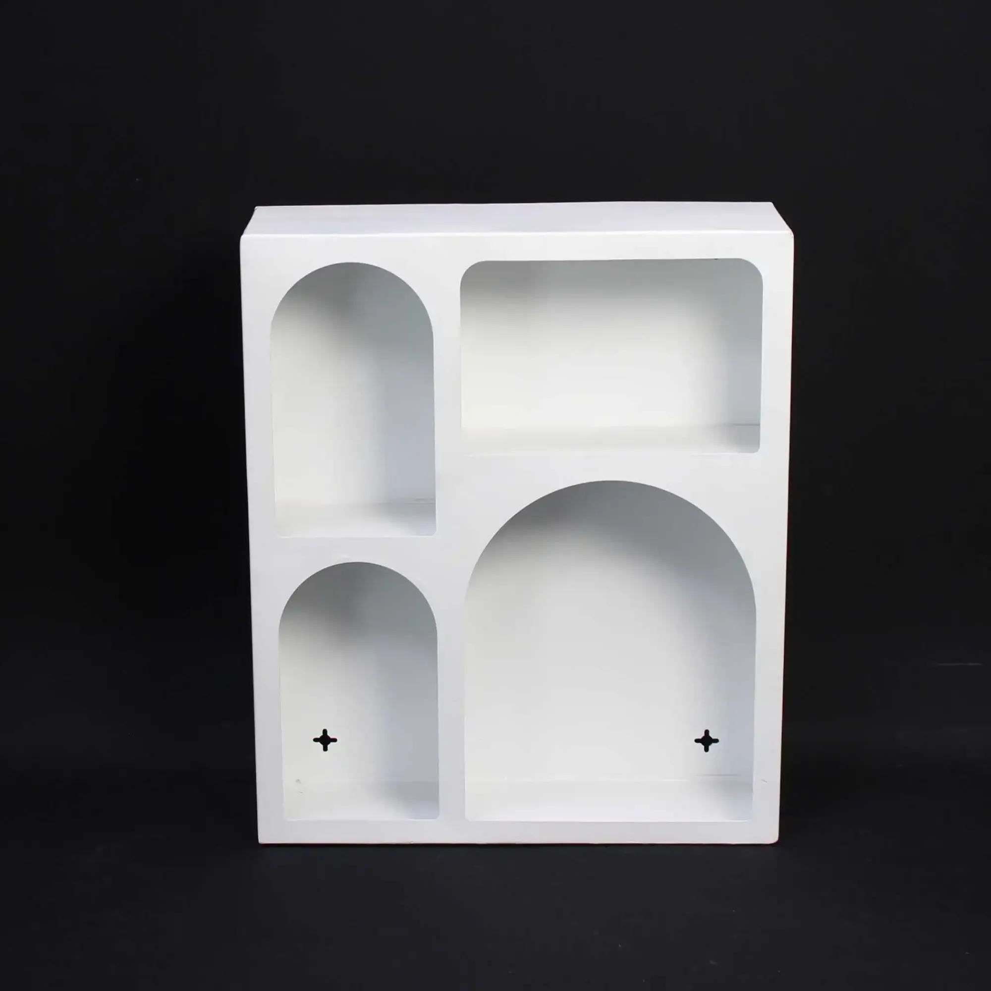 Regale|Wohnzimmer|Frank Handels GmbH & Co. KG Wandregal "Classic White"