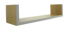 Regale|Frank Handels GmbH & Co. KG Wandregal "Weiße Borte", 3er Set