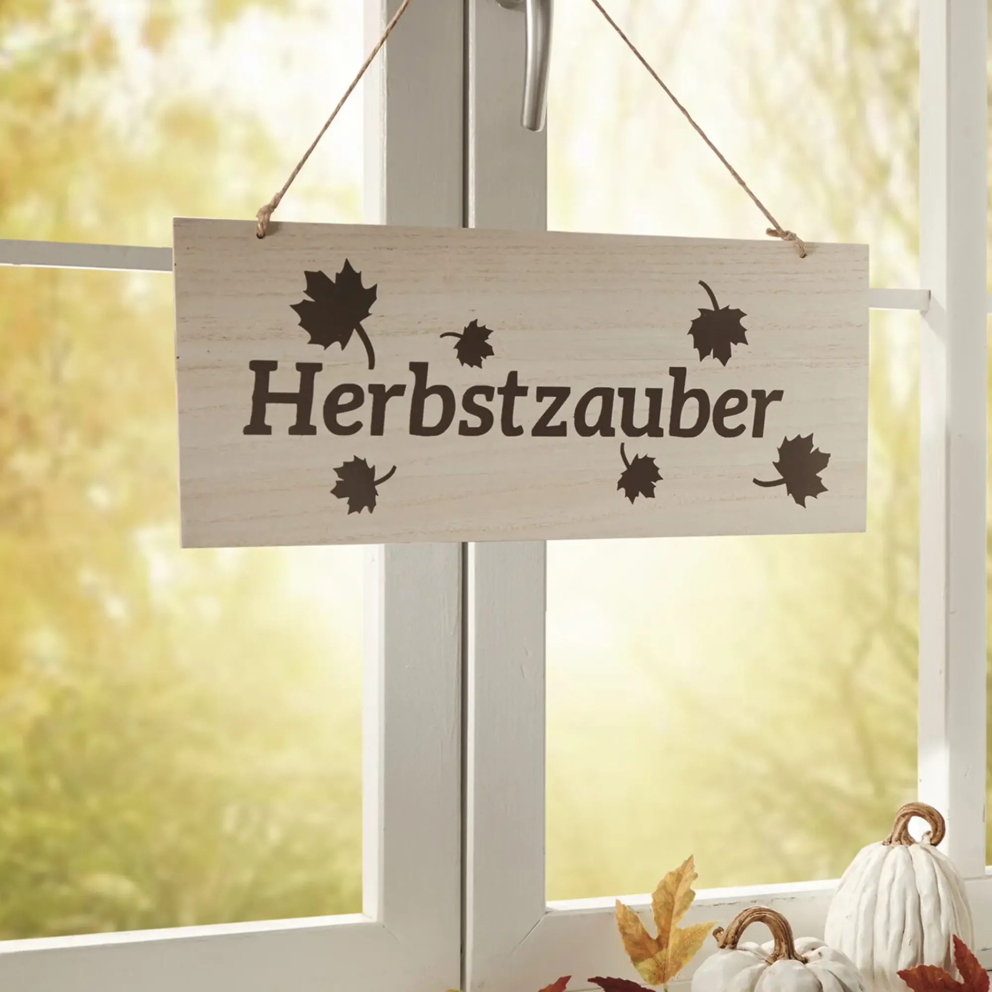 Wanddeko|Herbstliche Dekohänger|Frank Handels GmbH & Co. KG Wandschild "Herbstzauber"