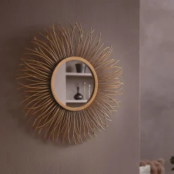 Spiegel|Wohnzimmer|Frank Handels GmbH & Co. KG Wandspiegel "Sonne"
