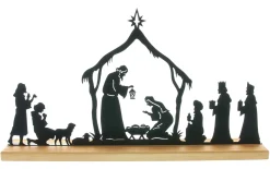 Weihnachtliche Dekofiguren|Krippen & Krippenfiguren|Frank Handels GmbH & Co. KG Weihnachtsdeko "Heiligabend"