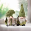 Herbstliche Dekofiguren|Dekofiguren|Frank Handels GmbH & Co. KG Wichtel "Green Bottom", 2er Set