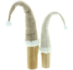 Weihnachtliche Dekofiguren|Frank Handels GmbH & Co. KG Wichtel "Langmütze", 2er Set