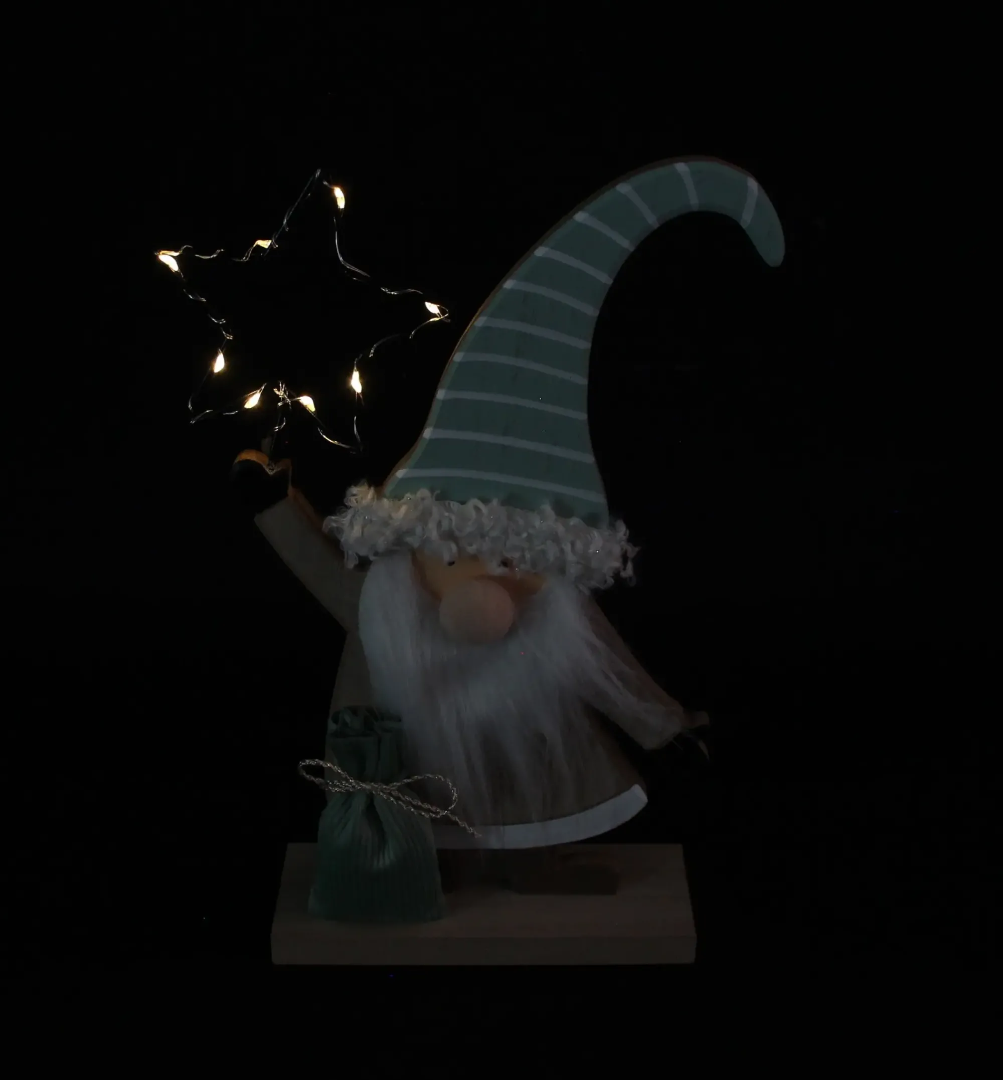 Weihnachtliche Led-Deko|Frank Handels GmbH & Co. KG Wichtel "LED Stern"