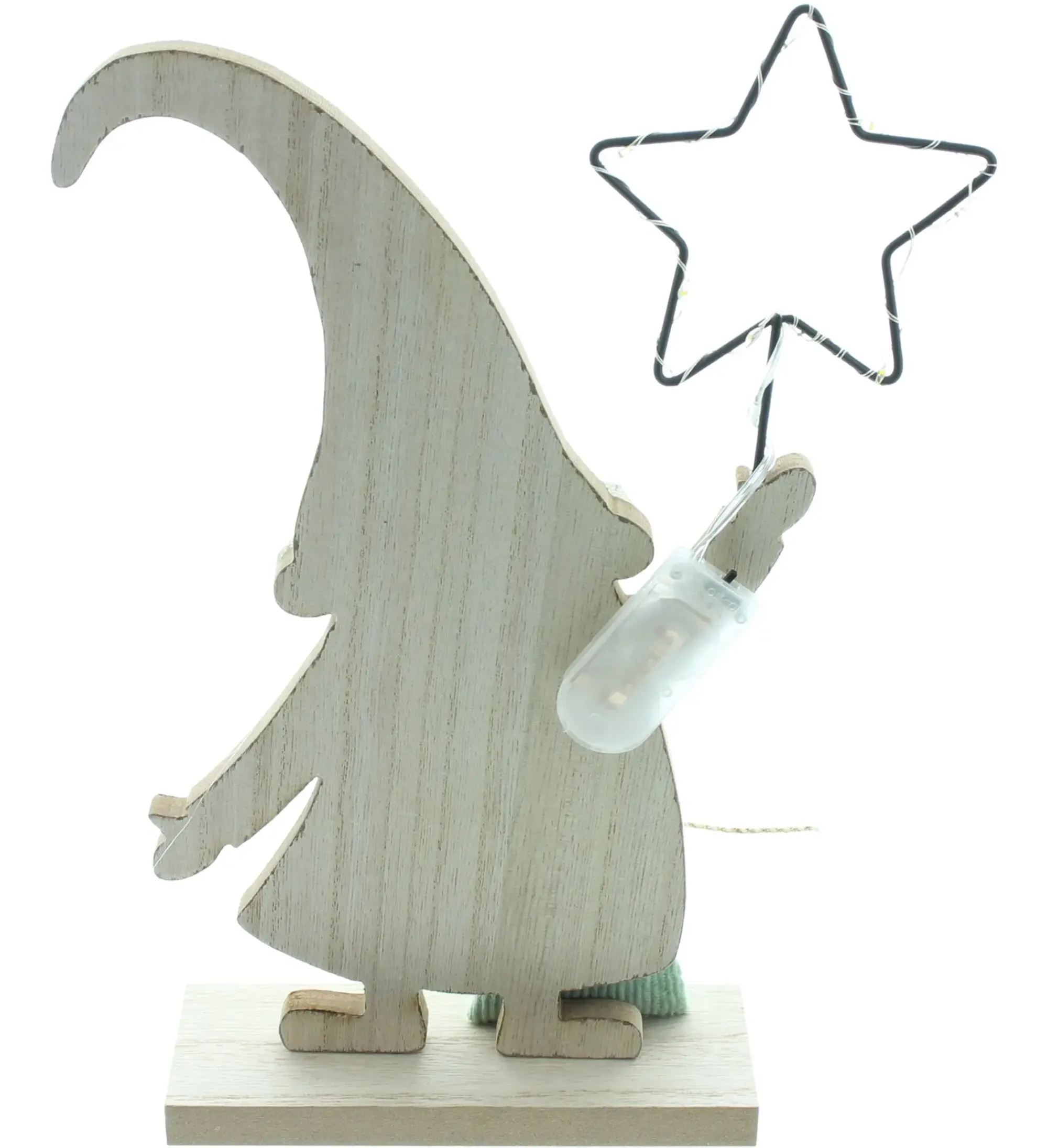 Weihnachtliche Led-Deko|Frank Handels GmbH & Co. KG Wichtel "LED Stern"