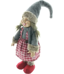 Weihnachtliche Dekofiguren|Herbstliche Dekofiguren|Frank Handels GmbH & Co. KG Wichtelmädchen "Ronja"