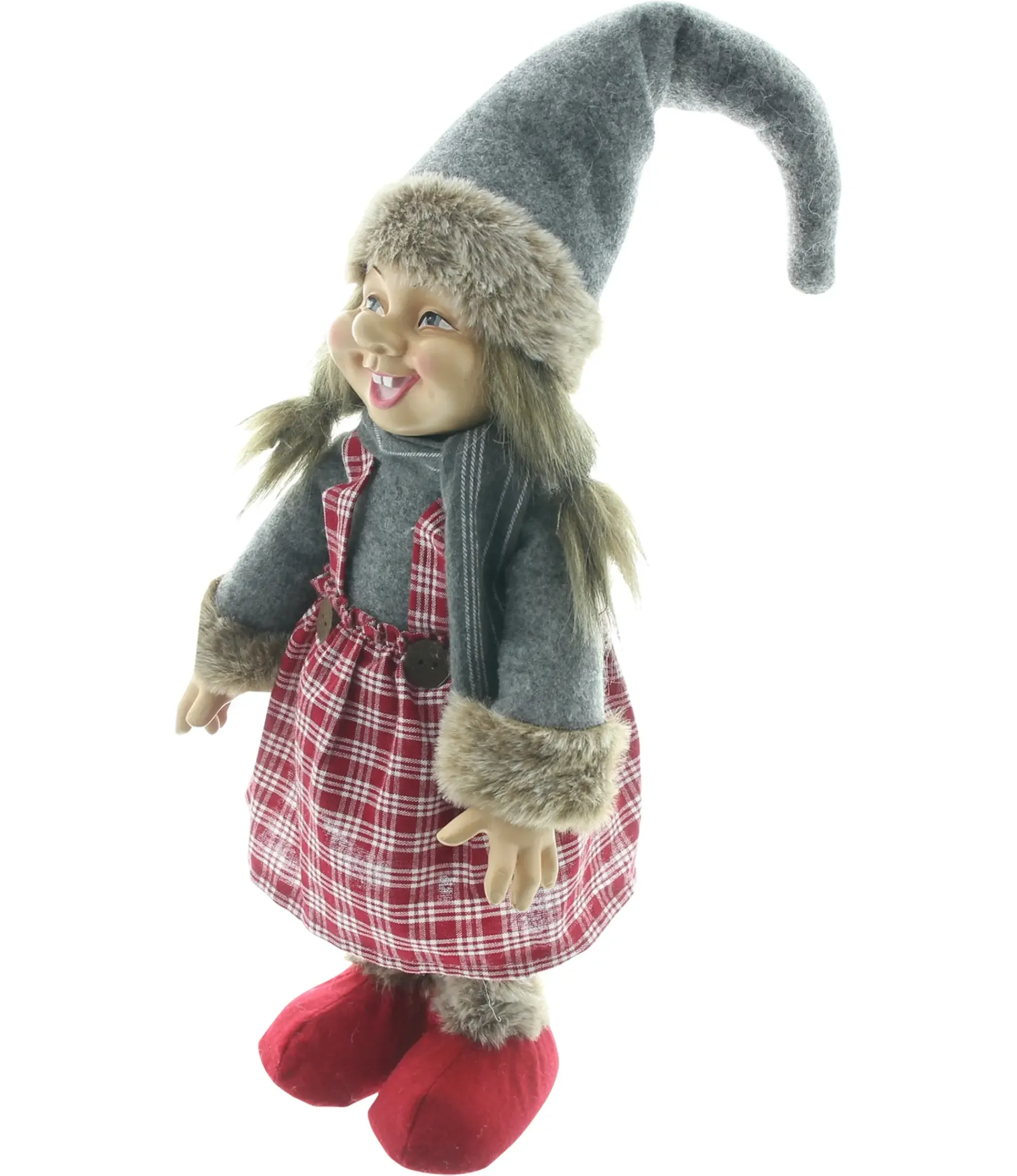 Weihnachtliche Dekofiguren|Herbstliche Dekofiguren|Frank Handels GmbH & Co. KG Wichtelmädchen "Ronja"