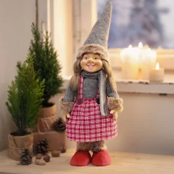 Weihnachtliche Dekofiguren|Herbstliche Dekofiguren|Frank Handels GmbH & Co. KG Wichtelmädchen