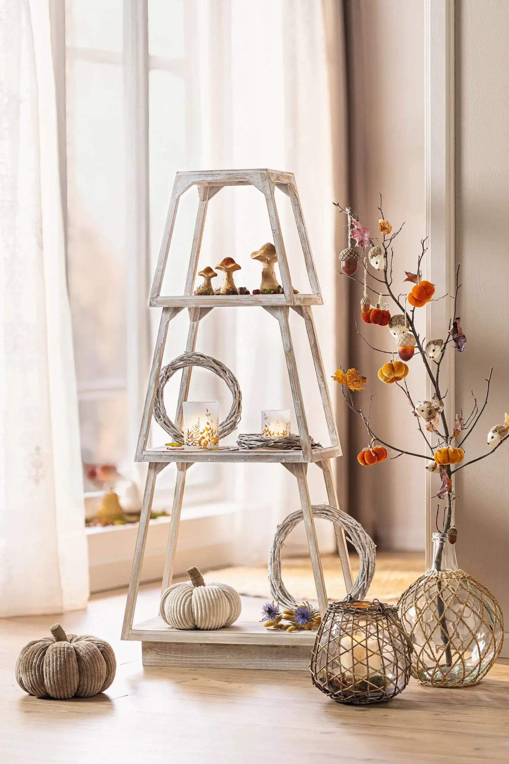 Herbstlichter|Frank Handels GmbH & Co. KG Windlicht "Herbst", 2er Set