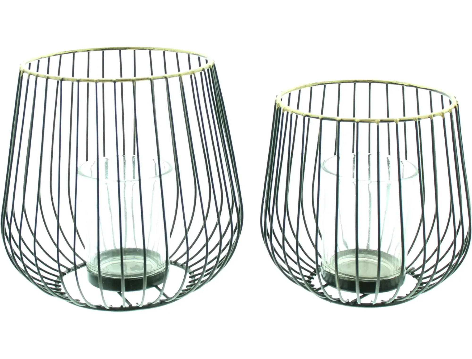 Windlichter|Herbstlichter|Frank Handels GmbH & Co. KG Windlicht "Modern", 2er Set