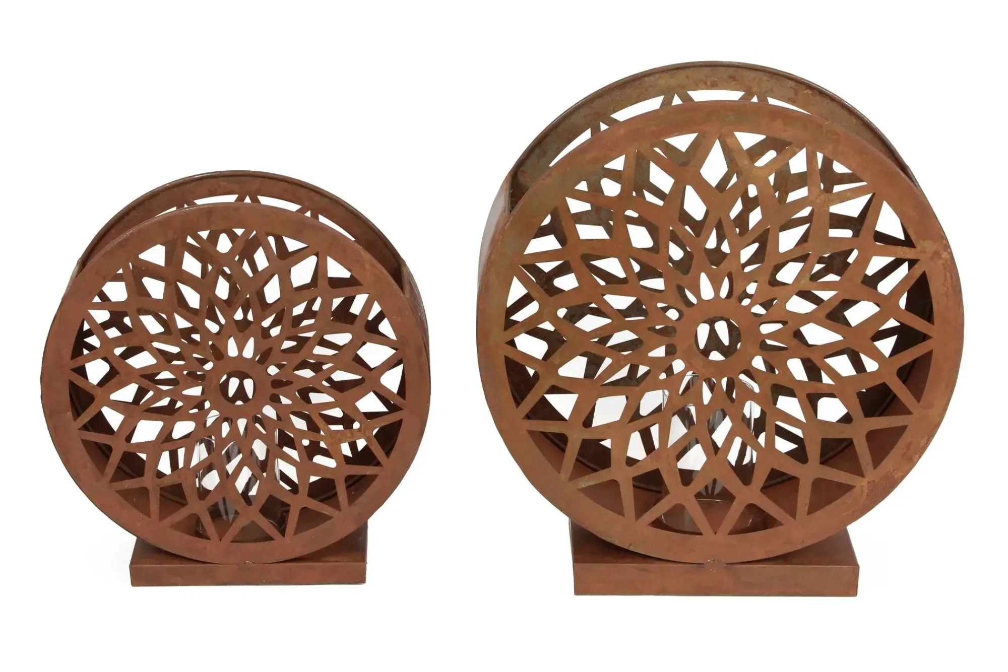 Windlichter|Laternen & Co.|Frank Handels GmbH & Co. KG Windlicht "Ornament", 2er Set