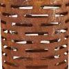 Dekosäulen|Windlichter|Frank Handels GmbH & Co. KG Windlicht "Rost-Säule", 2er Set