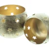 Weihnachtslichter|Frank Handels GmbH & Co. KG Windlicht "Sternenzauber", 2er Set