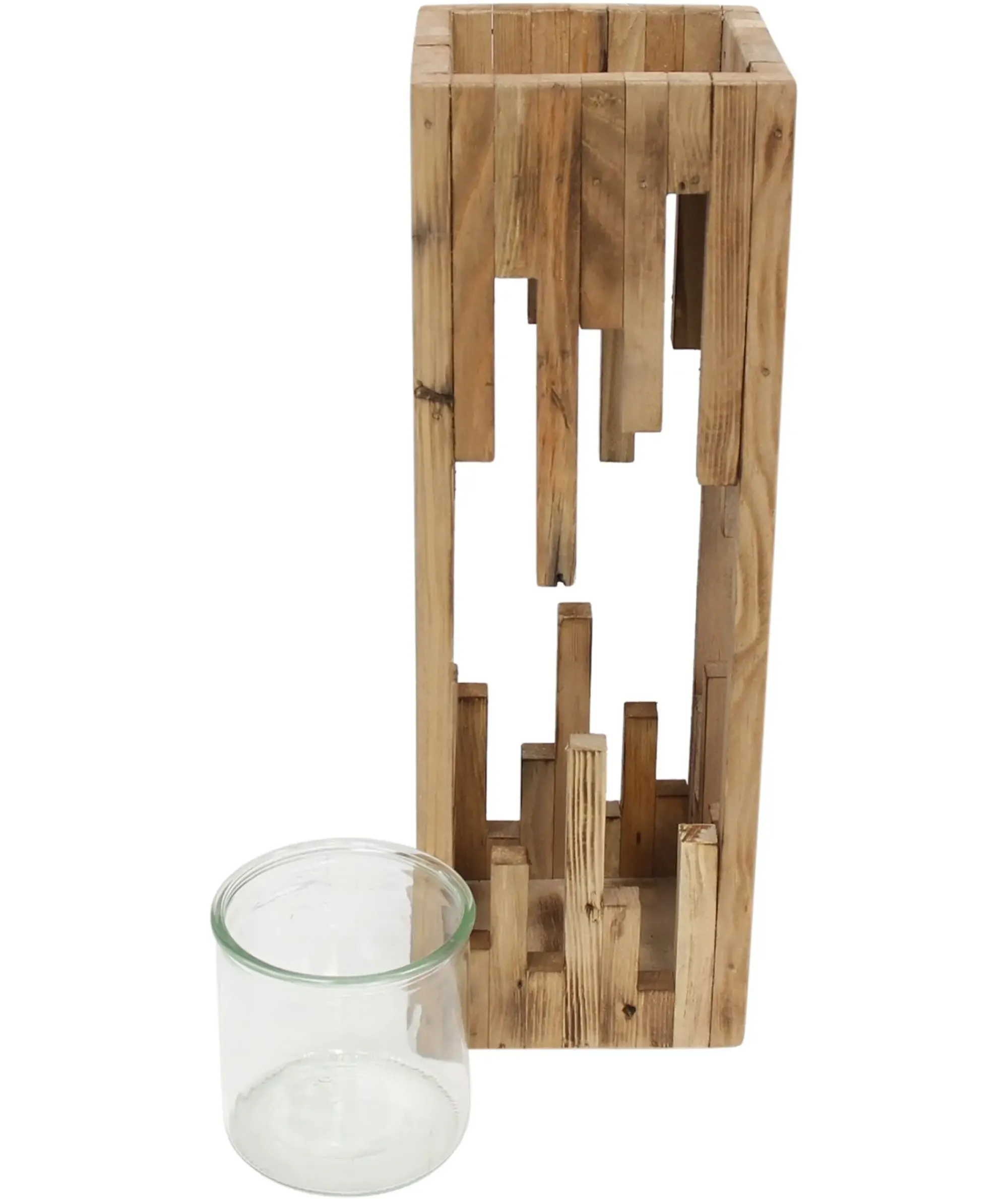 Laternen|Laternen & Co.|Frank Handels GmbH & Co. KG Windlichtsäule "Edges", klein