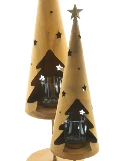 Tannenbäume|Weihnachtliche Gartendeko|Frank Handels GmbH & Co. KG Windlicht 