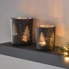 Weihnachtslichter|Frank Handels GmbH & Co. KG Windlicht "Tannenwald", 2er Set